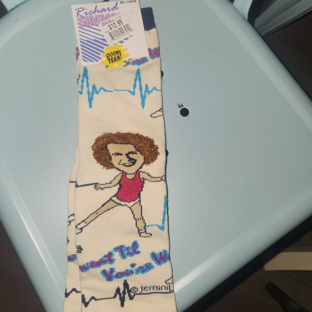 Richard Simmons socks